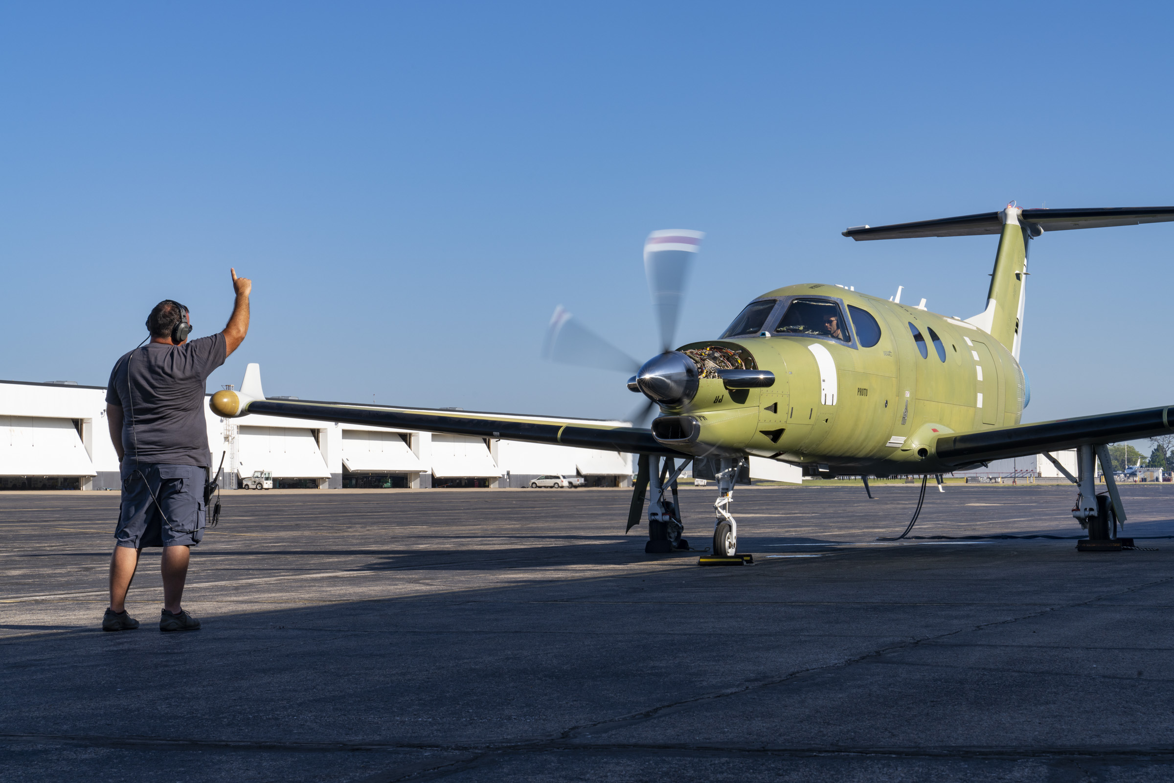 Beechcraft Denali moves closer to first flight with successful ground engine runs